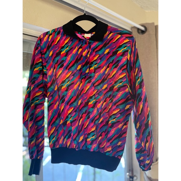 Fun Vintage 80s Top - Picture 3 of 5